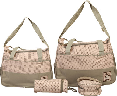 

Offspring Multifunction Mama Shoulder Diaper Bag Messenger Diaper Bag(Green, Beige), Beige;green
