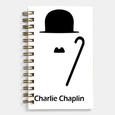 

Unique Indian Crafts A5 Diary(Charlie Chaplin, Multicolor)