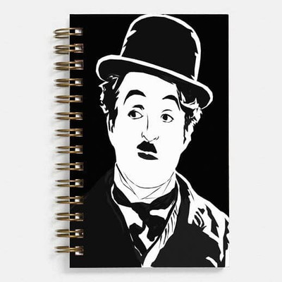 

Unique Indian Crafts A5 Diary(Charlie Chaplin, Multicolor)