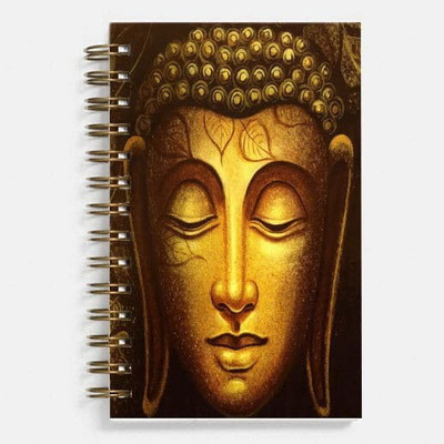Unique Indian Crafts A5 Diary(Gautam Buddha, Multicolor)