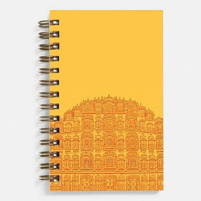 

Unique Indian Crafts A5 Diary(Hawa Mahal, Multicolor)