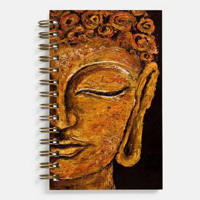 

Unique Indian Crafts A5 Diary(Gautam Buddha, Multicolor)