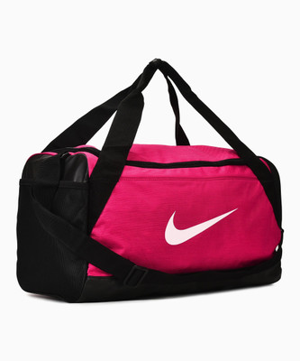 

Nike NK BRSLA S DU Gym Bag(Pink)