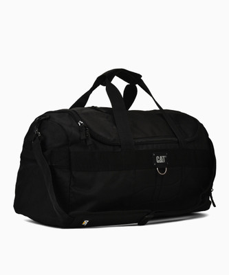 CAT Millenial Cargo Polyester Liters Black Travel Duffel Bag(Black)