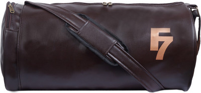 

Skycandle Leather Tan Sports Travel Duffle Bag 30 L Gym Bag(Brown)