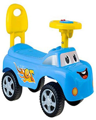 

Baybee Ride on car with Music | Push Car Ride on Toy Suitable Kids for 3 to 8 Years - Blue Car Non Battery Operated Ride On(Blue)