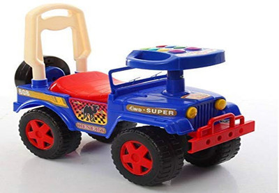

Baybee Jeep Non Battery Operated Ride On(Multicolor)