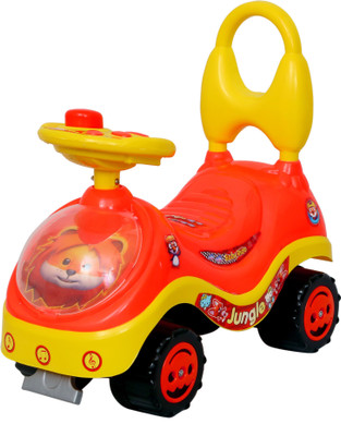 

Luusa Ride on cat Car Non Battery Operated Ride On(Red, Yellow)