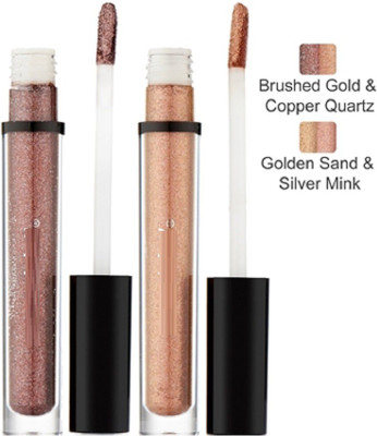 

Gabbu Unique Branded Liquid Eyeshadow 10 ml(BROWN, SILVER)