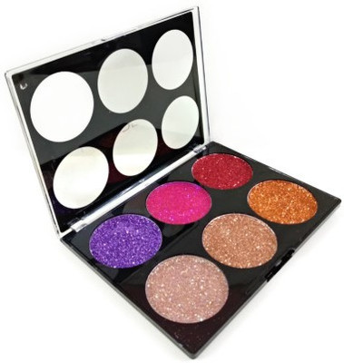 

huda 6 in 1 ORIGINAL GLITTER EYESHADOW PALETTE 2 12 g(Multicolor)