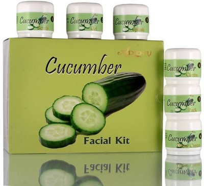 Adidev Herbals Purifying Cucumber Facial Kit 250 g(Set of 6)