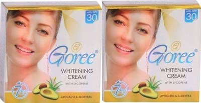 

Goree Cream oree beauty cream 100% original with lycopene and spf 30 ideal for men and women for effective fairness 2pc (60gm)(60 g)