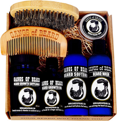 

Gangs of Beard Zeus Kit Combo(50 ml GOB Beard Growth Oil to keep your beard healthy and strong, 100 ml GOB Beard Wash to clean and condition your beard along with making it smell fresh, 100 ml GOB Beard Softening Lotion to soften your beard and eliminate 