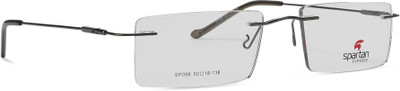 

Spartan Rimless Rectangle Frame(50 mm