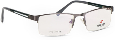 Spartan Half Rim Rectangle Frame(54 mm