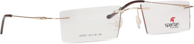 

Spartan Rimless Rectangle Frame(50 mm