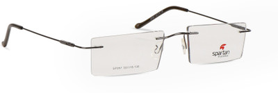 Spartan Rimless Rectangle Frame(50 mm
