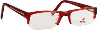 Spartan Half Rim Rectangle Frame(52 mm