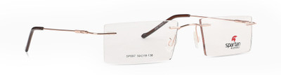 Spartan Rimless Rectangle Frame(50 mm