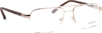 Azzaro Half Rim Rectangle Frame(55 mm