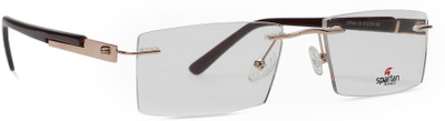 Spartan Rimless Rectangle Frame(51 mm