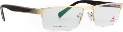 Spartan Half Rim Rectangle Frame(54 mm