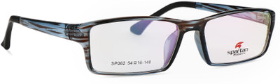Spartan Full Rim Rectangle Frame(54 mm