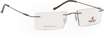 

Spartan Rimless Rectangle Frame(50 mm