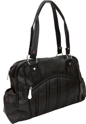 Lifestyle Fashion Hand-held Bag(Black)