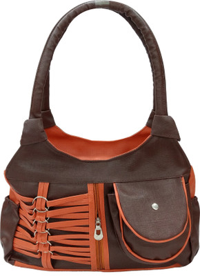 

Mystyle retail Shoulder Bag(Brown, Orange)