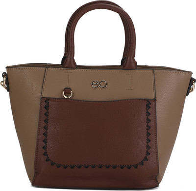 

E2O Shoulder Bag(Red, Brown), Brown;red