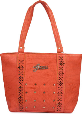 

Pink Flower Shoulder Bag(Red)