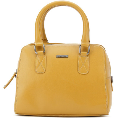 

United Colors of Benetton Hand-held Bag(Yellow)