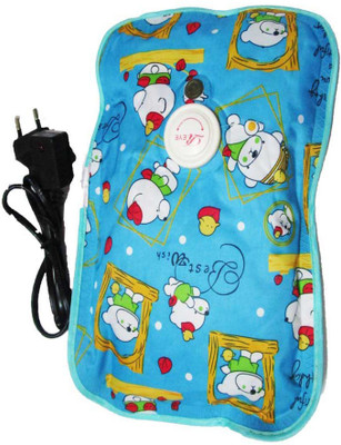 

CRETO Multi-Print Electric Heating Pad with Gel for Joint and Muscle Pain electric 1 L Hot Water Bag(Multicolor)