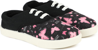 

Miss & Chief Boys & Girls Lace Sneakers(Black