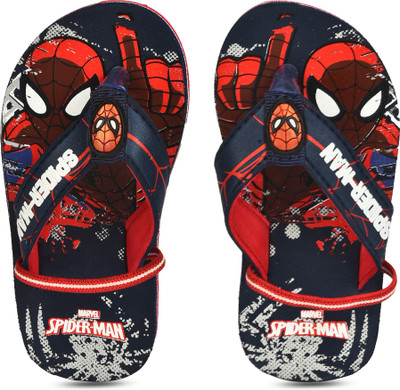 

Spiderman Boys Slip On Slipper Flip Flop(Multicolor, Navy/red