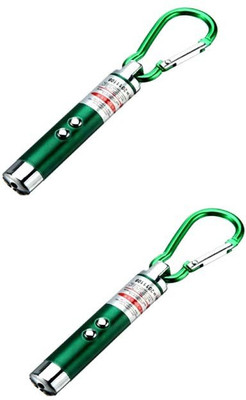 

Qweezer [ PACK OF 2 PCS ] 3 IN 1 Laser Pointer Laser Light Toys Keychain For Kids ( MULTICOLOUR )(1000 nm, laser light)
