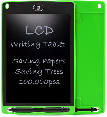 

Solitude Portable 8.5" Re-Writable LCD E-Pad, Mouse Pad, Ruler,Paperless E-Writer with Stylus, Digital Notepad for Drawing, Playing, Handwriting Blue Writing Notebook 10 x 20 inch Graphics Tablet(Multicolor)