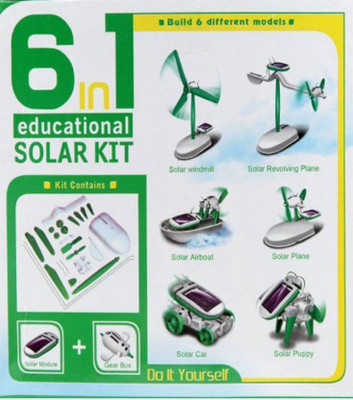

skyler Solar Power Energy Robot Toy(Green, White)