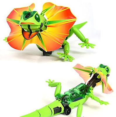 

Bestie Toys Diy Lizard Plastic Infrared Self Assembly Induction Sensor Led Educational Model Building Science Dragon Robot Toy(Multicolor)