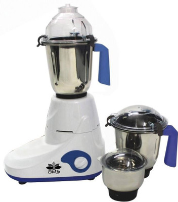 

BMS Lifestyle BMS_WH_MG750 750 Juicer Mixer Grinder(White, 3 Jars)