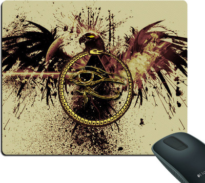 

Style Crome Eagle logo Mouse Pad (9.1 x 7.3 inches) Mousepad(Multicolor)