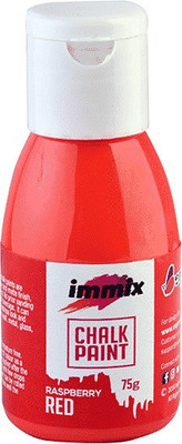 

Expressionscraftstamps Immix-Chalk Paint-Raspberry Red(Set of 1, Red)