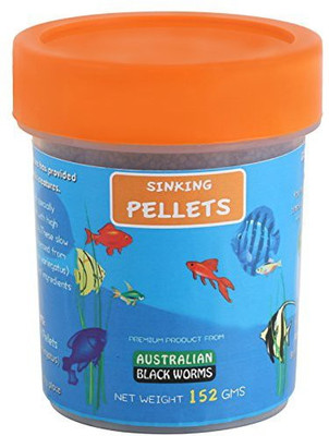 

Australian Black Worms Australian Black Worms Sinking Pellets Fish Food - 152 Gm Sea Food 152 g Dry Fish Food