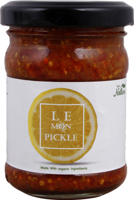 

Crave Natura Lemon Pickle With Organic Ingredients Lemon Pickle(120 g)