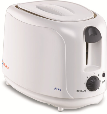 Bajaj ATX 4 Pop Up Toaster (White)
