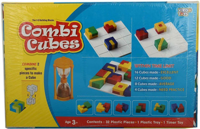 

Virgo Toys Combi Cubes Education Toys (32 Pieces)(32 Pieces)