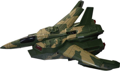 

Bubbly Giggles Automatic Deformation 2 in 1 Aircraft & Tank Children's Toys With Light, Music, B/O & Omni-directional Casters Puzzle Car Transformer Tank Convertible Tank & Aeroplane Jet Fighter Airplane Toy (Battery Operated) with Lights, Shooting Music 