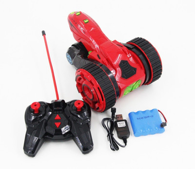 

Miss & Chief High Speed Tumbling 5Rounds RC Stunt Car(Red)