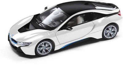 

Toyshine 1:18 I8 Remote Control Car, with Lights, White(Multicolor)